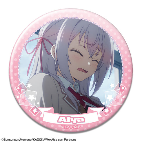 『時々ボソッとロシア語でデレる隣のアーリャさん』缶バッジ デザイン01(アーリャ/A)【202506再販】